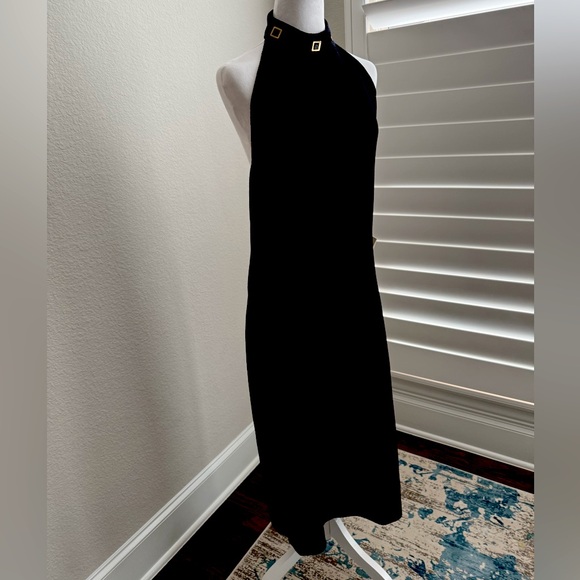 NWT St. John Collection by Marie Grey Black size 12 Cocktail Dress - Picture 1 of 16